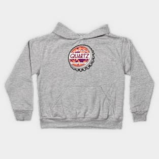 Vintage Atomic Quartz Soda Bottlecap Kids Hoodie